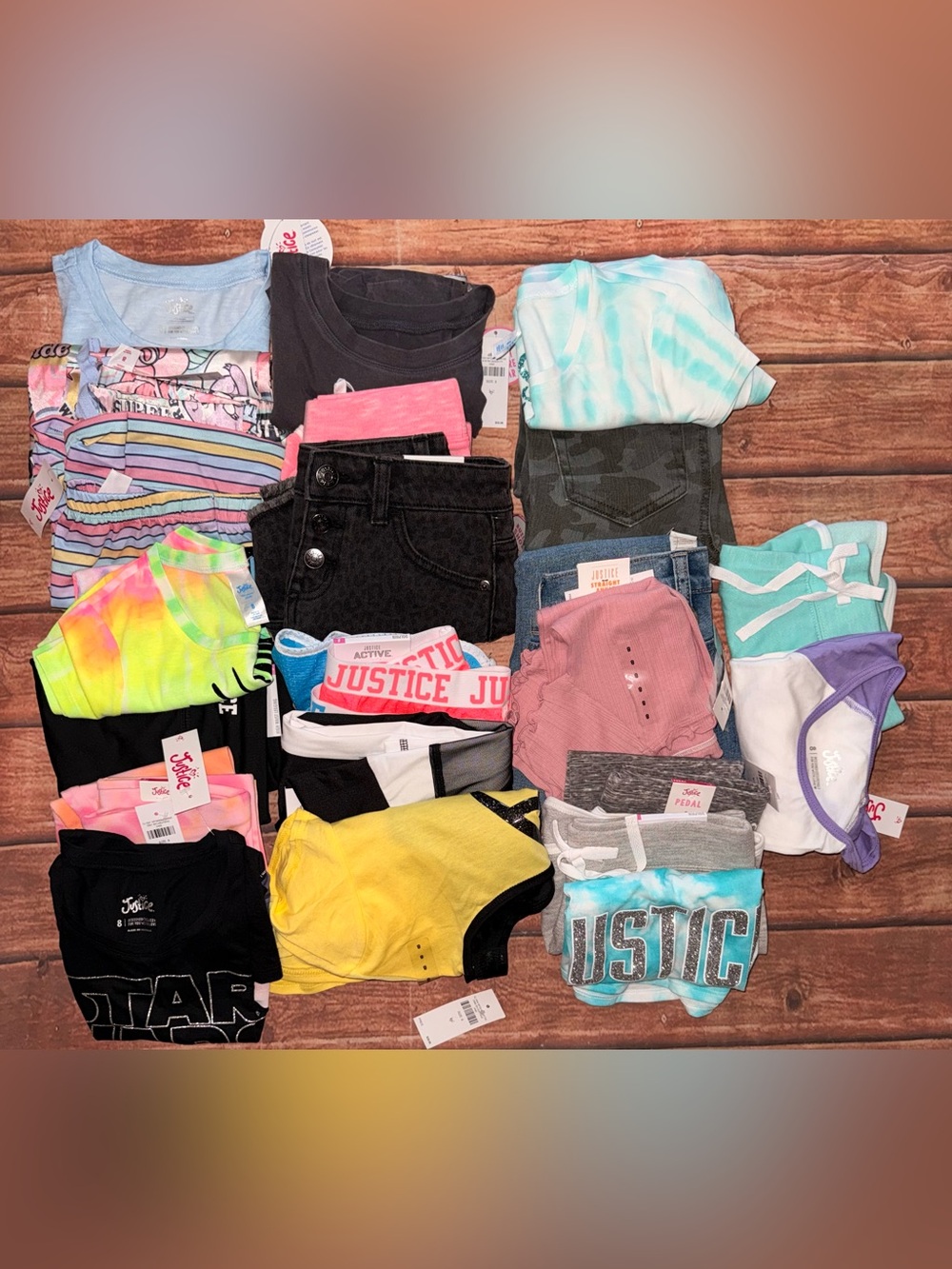 Justice Girls Spring Summer Clothes Lot size 8